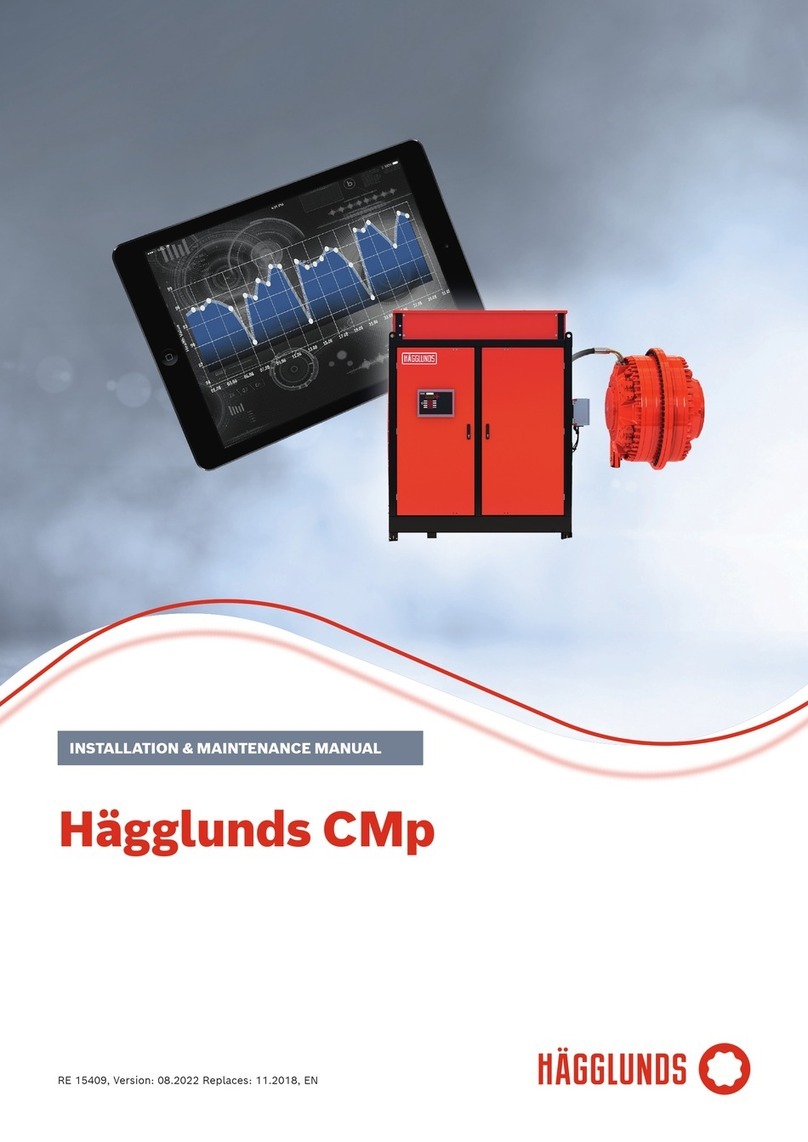 Hägglunds CMp Installation & maintenance manual