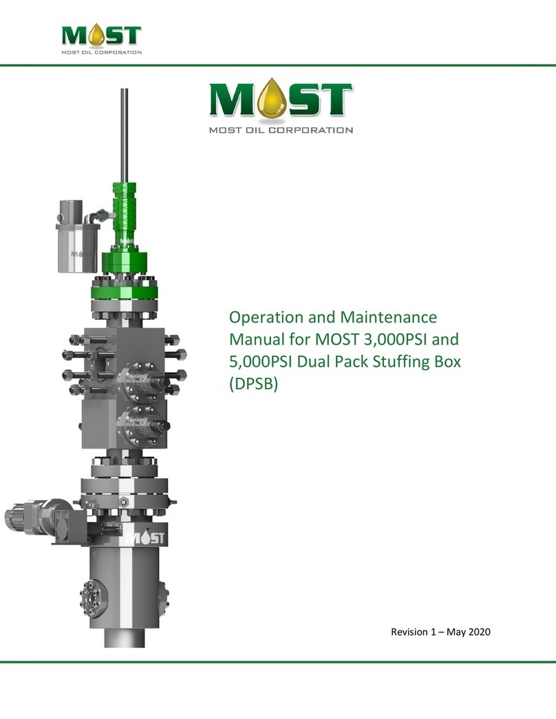 Most 3,000PSI Operation and maintenance manual