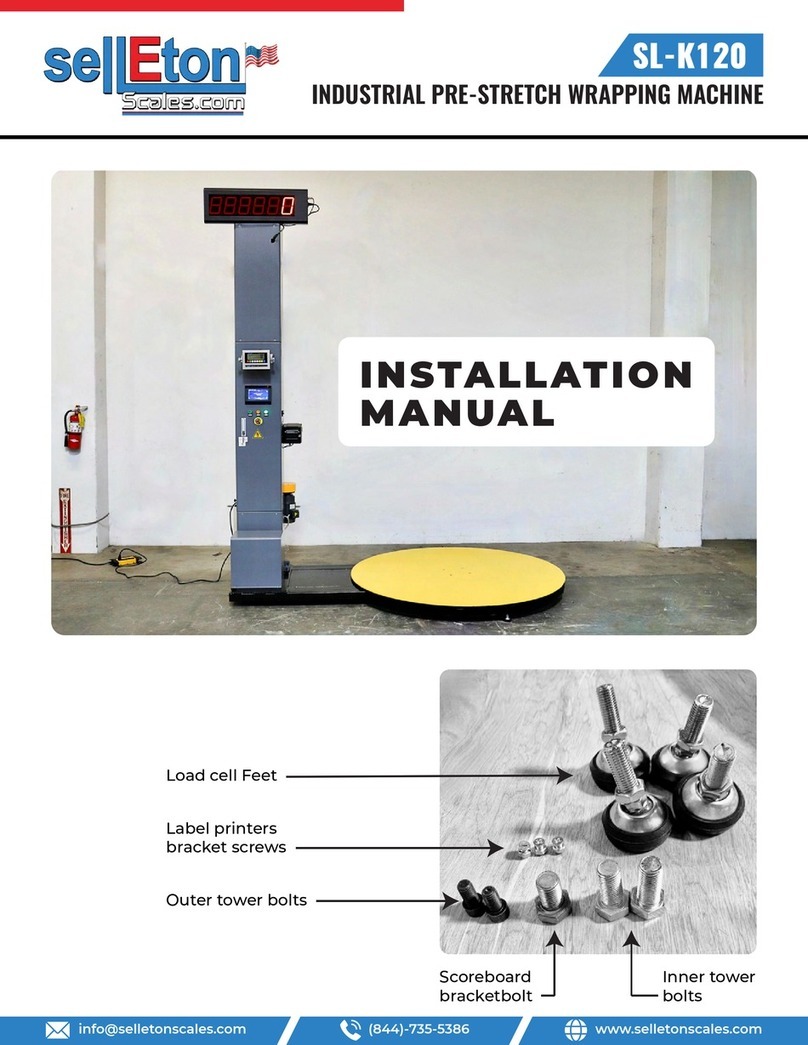 SellEton Scales SL-K120 installation manual
