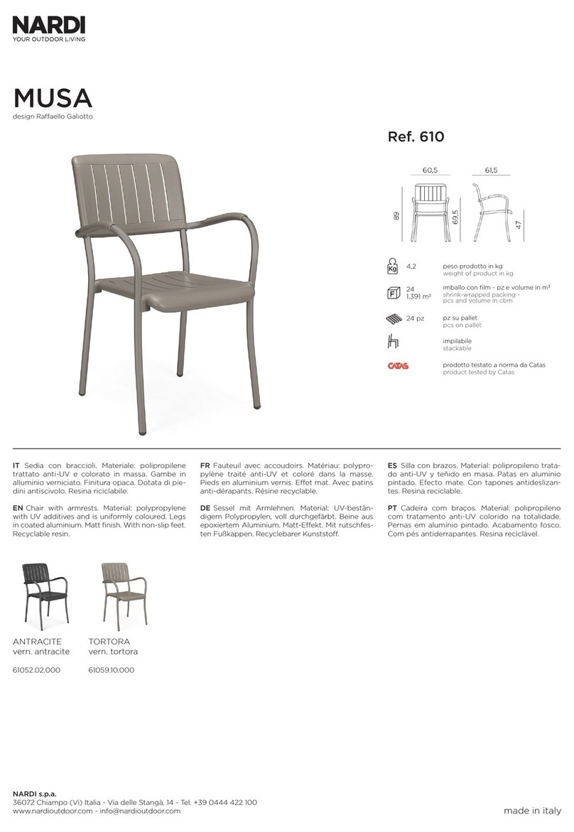 nardi MUSA 610 Instructions for use