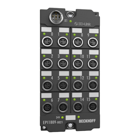Beckhoff EPI4 Series Operator's manual