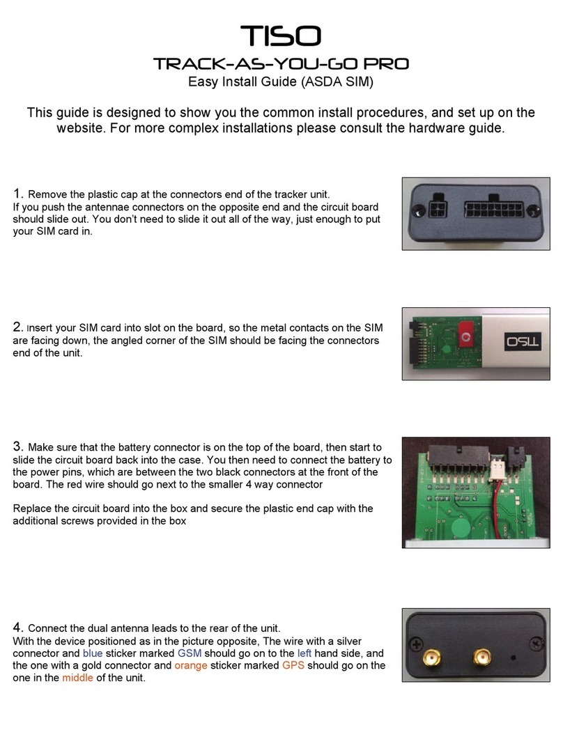 Tiso TRACK-AS-YOU-GO PRO Easy Install Guide