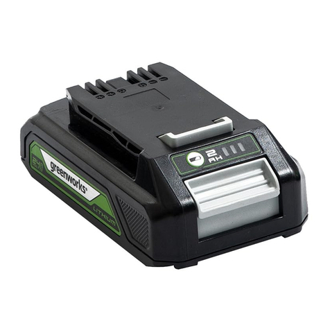 GreenWorks G24B2 Operator's manual