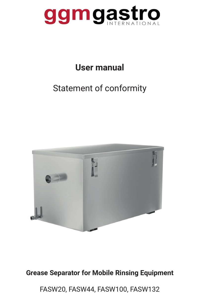 GGM gastro FASW20 user manual