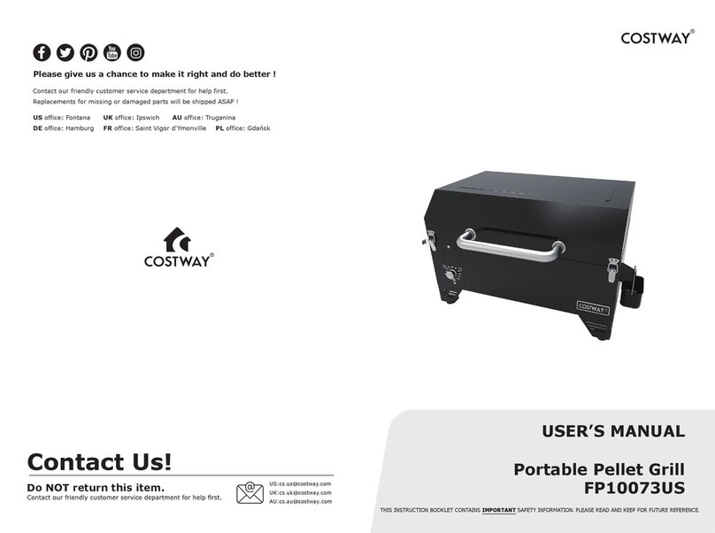 Costway FP10073US user manual