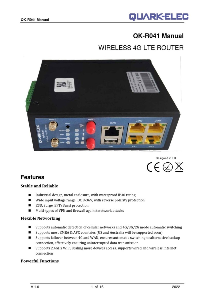 Quark-Elec QK-R041 manual