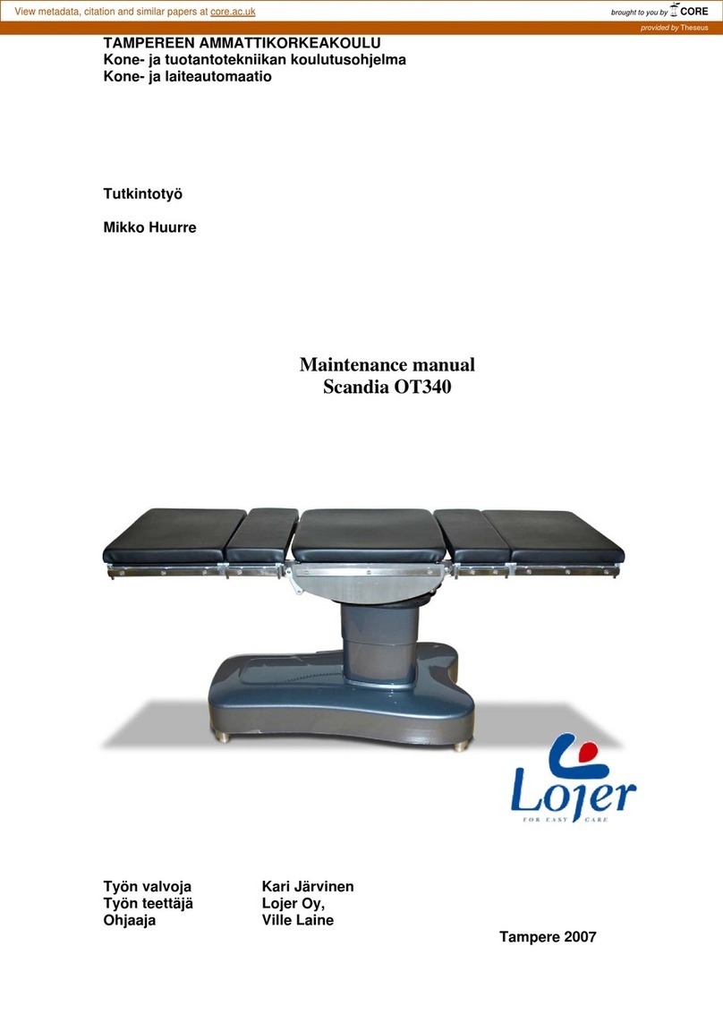 Lojer Scandia OT340 User manual
