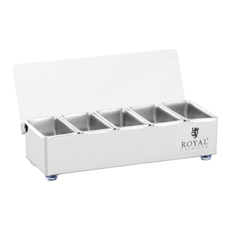 Expondo Royal Catering RCCBSP 4 user manual