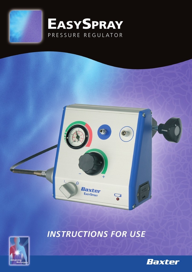 baxter EASYSPRAY User manual