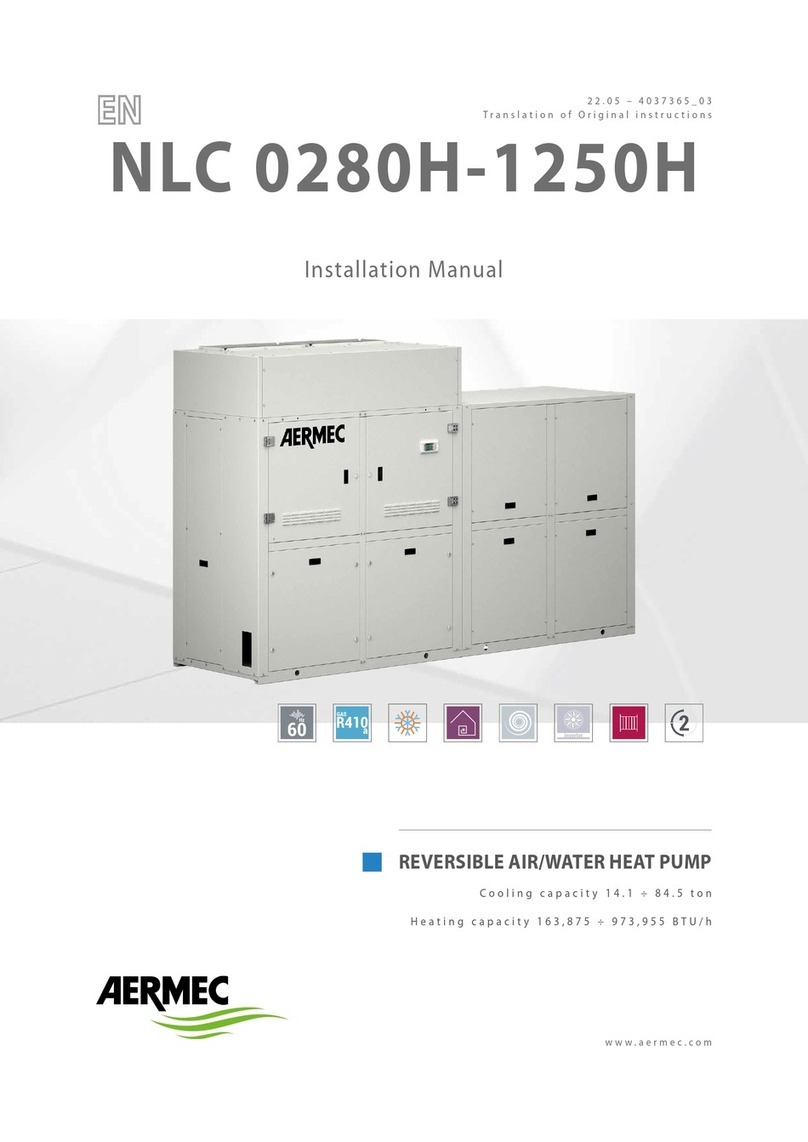AERMEC NLC 0280H User manual