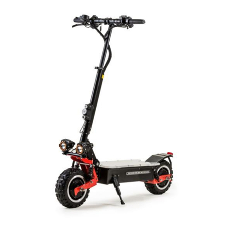 Blaze TURBO 6000watt Lithium scooter owner's manual