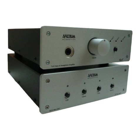 Metrum Acoustics Aurix user manual Metrum Acoustics Aurix user manual