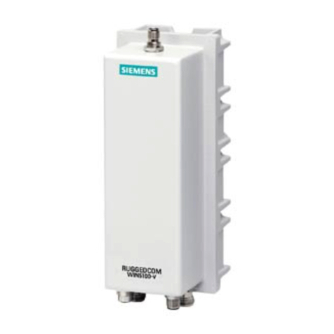 Siemens RUGGEDCOM WIN5137-V User manual