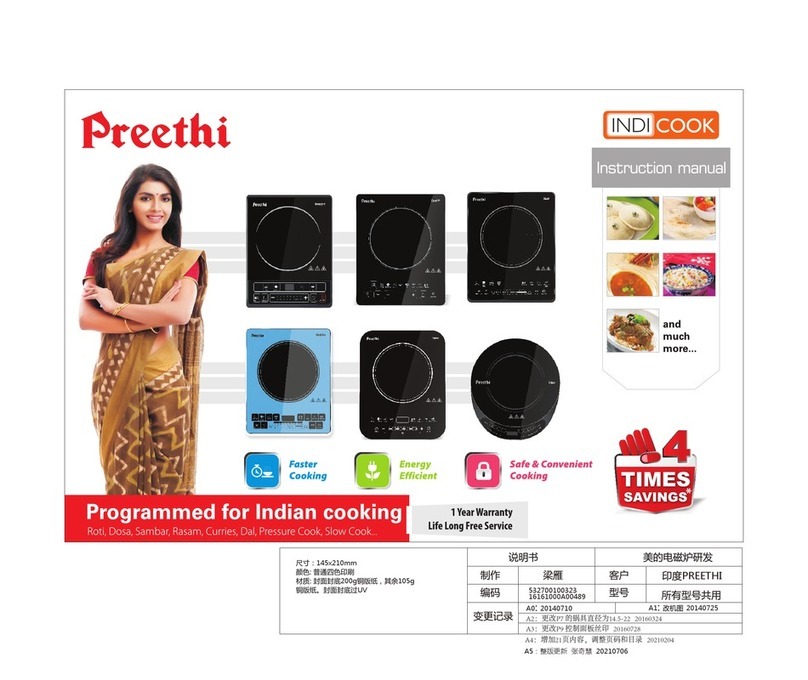 Preethi Trendy+ instruction manual