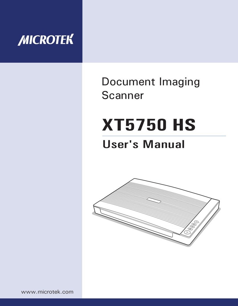Microtek XT5750 HS User manual
