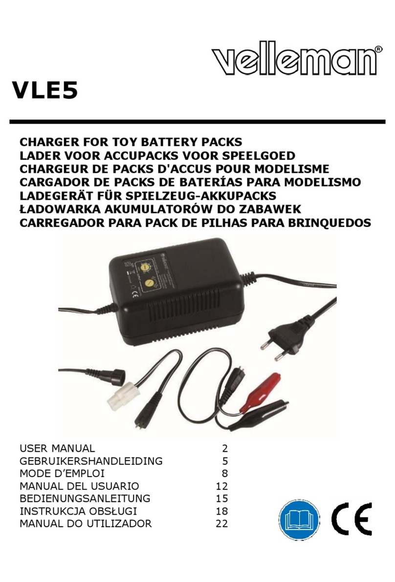 Velleman VLE5 user manual