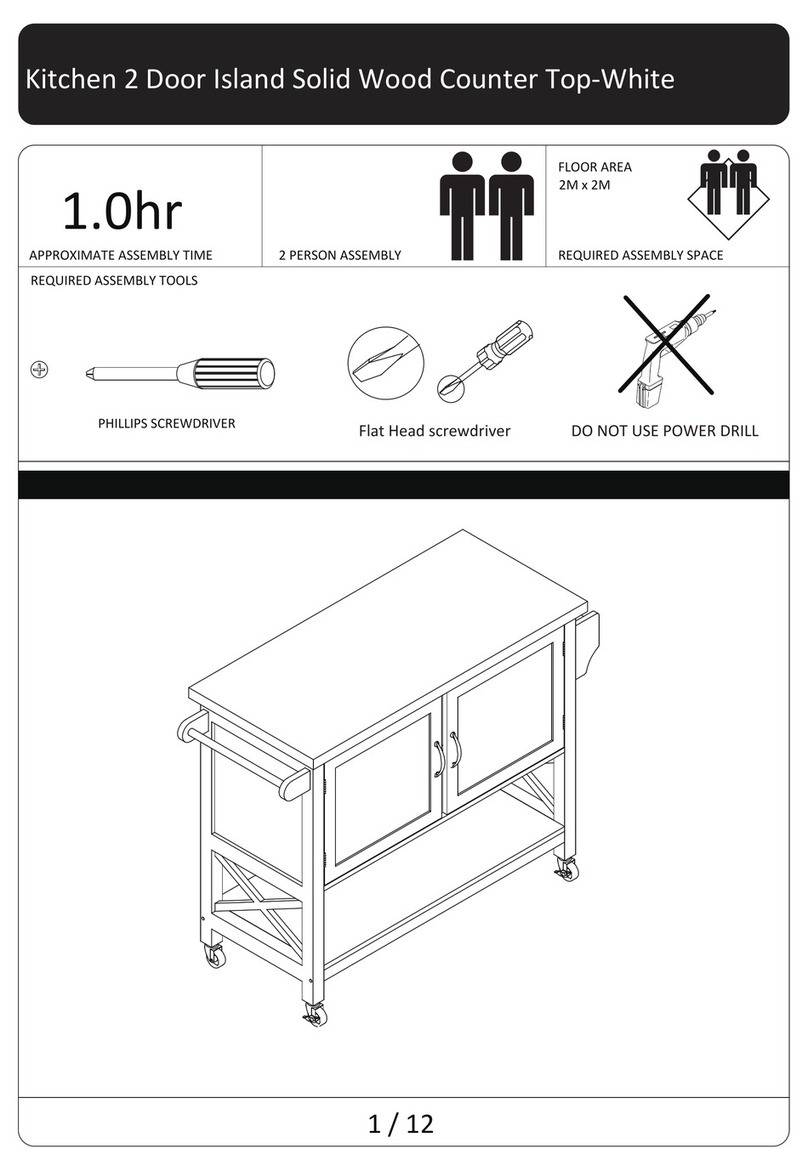 Meubilair 102077-05 manual