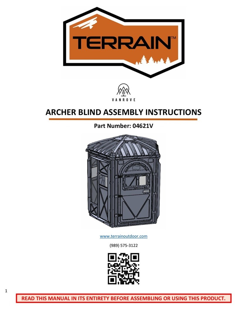 TERRAIN VANROVE 04621V User manual