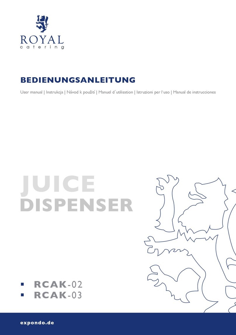 Expondo Royal Catering RCAK-02 user manual