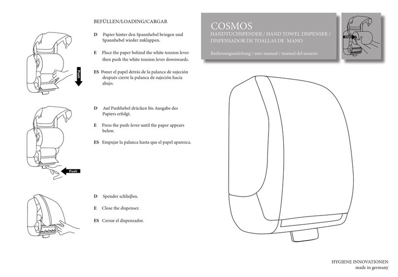 Blanc HYGIENIC COSMOS User manual