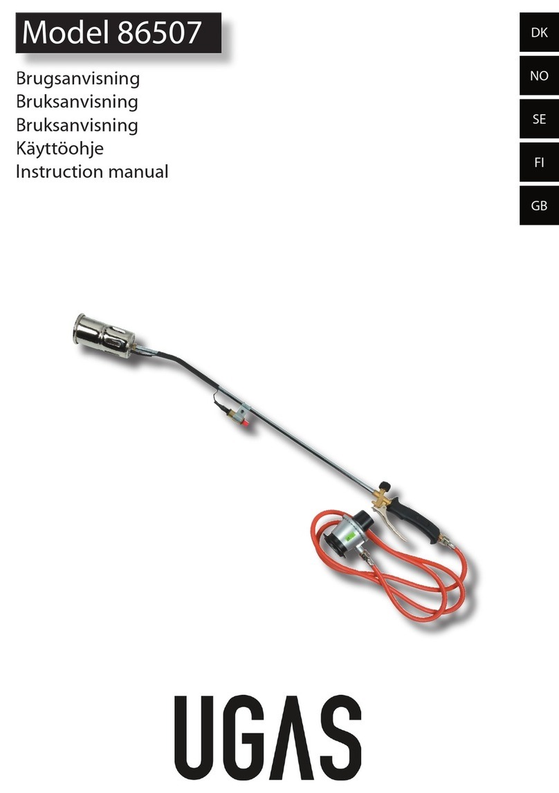UGAS 86507 instruction manual