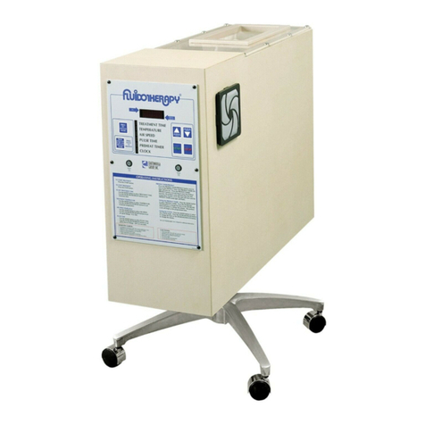 Chattanooga Fluidotherapy FLU110D User manual Chattanooga Fluidotherapy FLU110D User manual