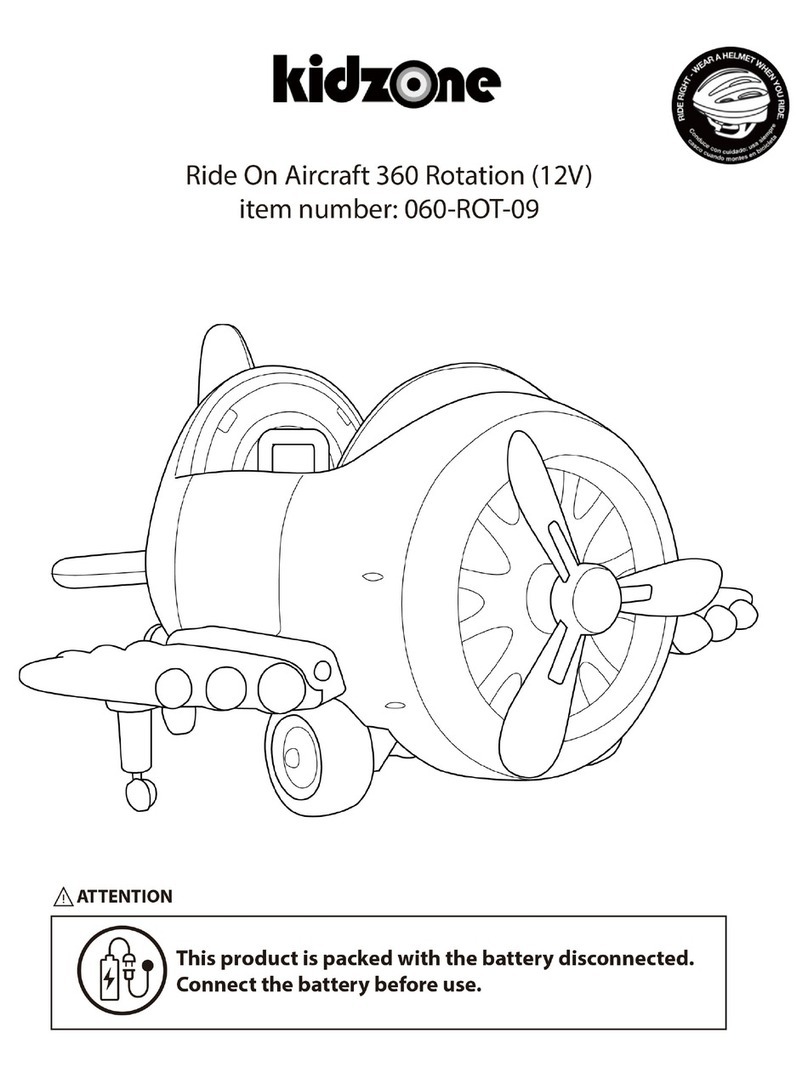 Kidzone 060-ROT-09 User manual Kidzone 060-ROT-09 User manual