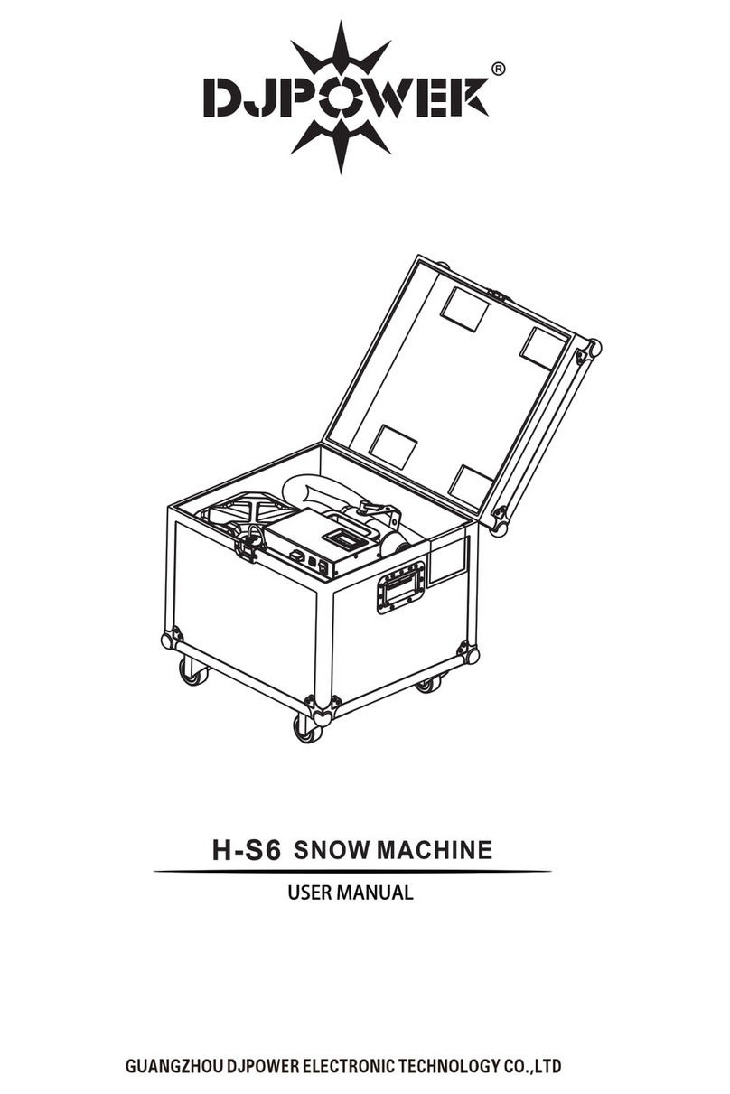 dj power H-S6 user manual