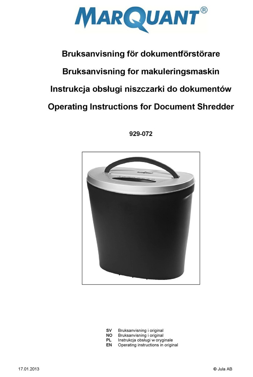 Marquant 929-072 User manual