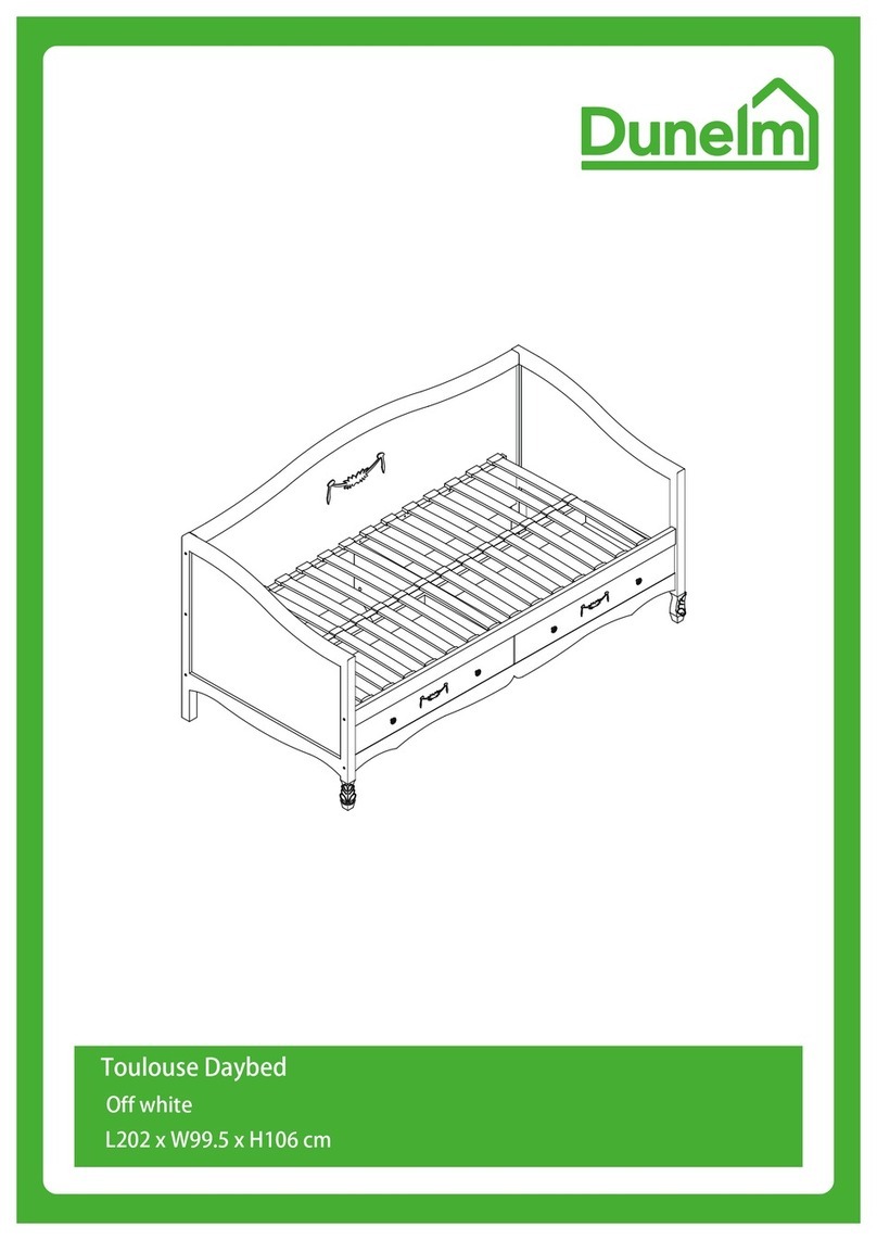 Dunelm Toulouse 30306357 manual
