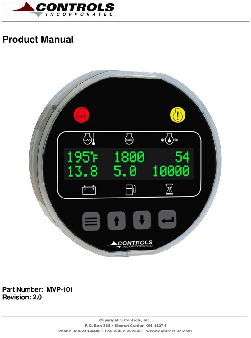Controls MVP-101 product manual