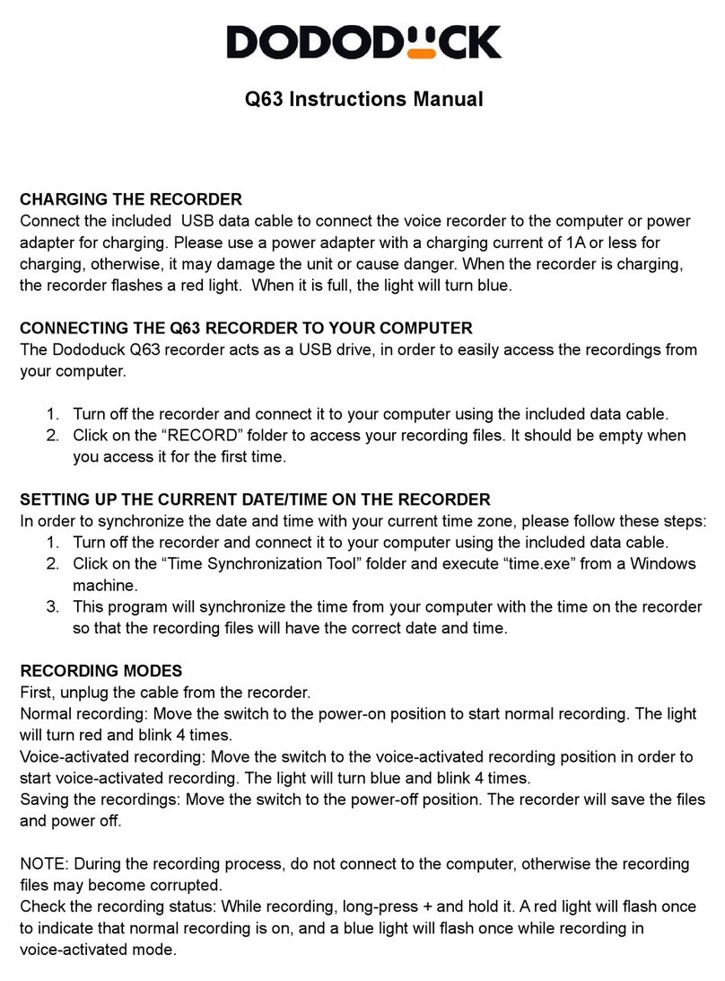 DODODUCK Q63 instruction manual