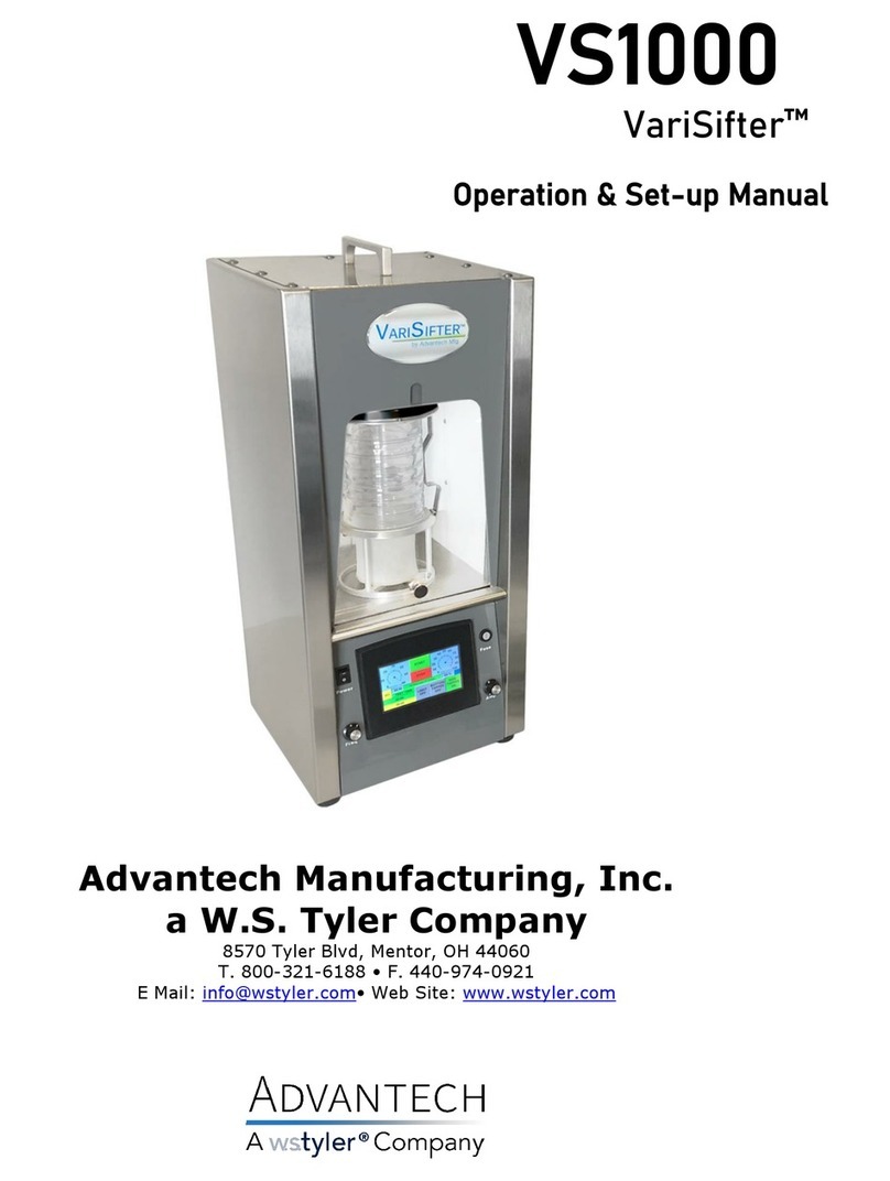 Advantech VariSifter VS1000 User manual