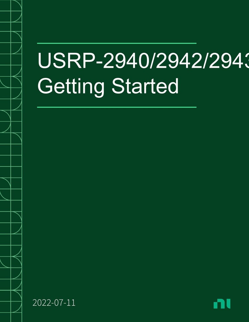 National Instruments USRP-2940 Getting started