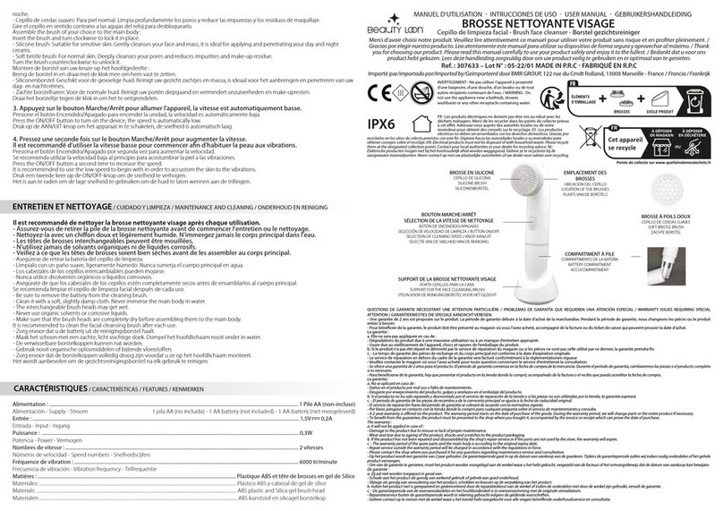 BEAUTY LOON 307633 user manual