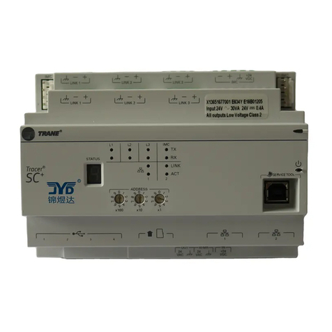 Trane Tracer SC User manual
