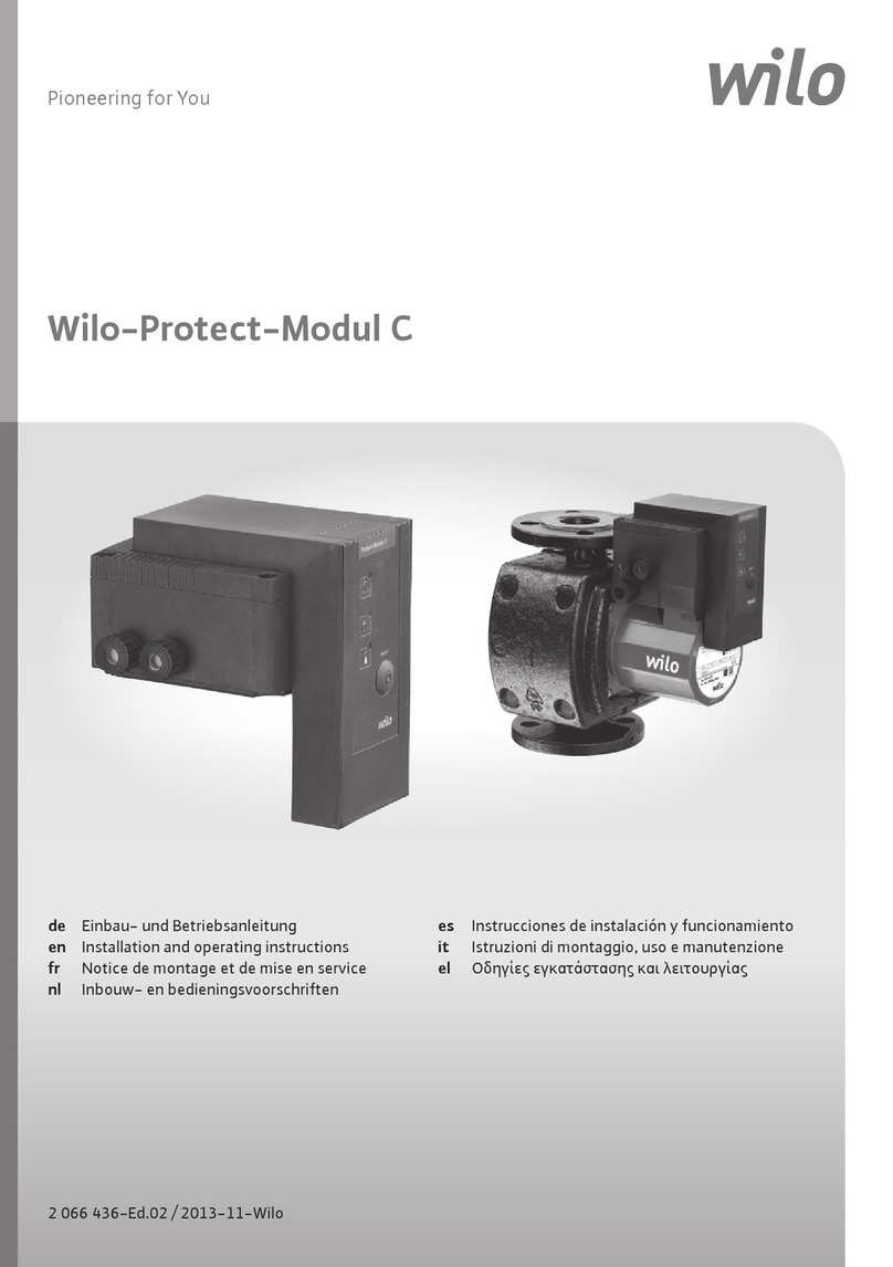 Wilo 22 EM User manual