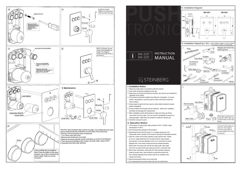 Steinberg PUSHTRONIC 390 2221 instruction manual