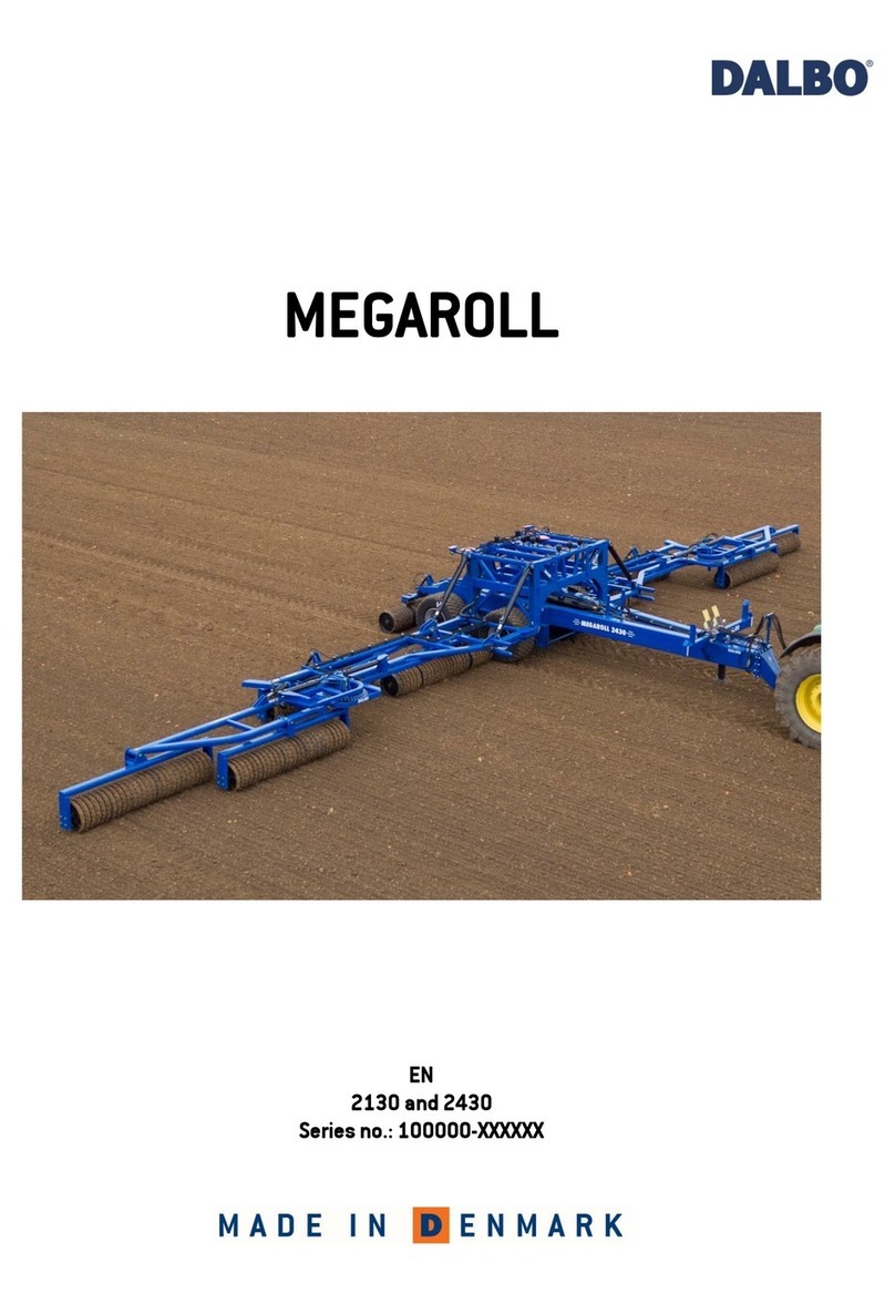 DALBO MEGAROLL 2130 User manual DALBO MEGAROLL 2130 User manual