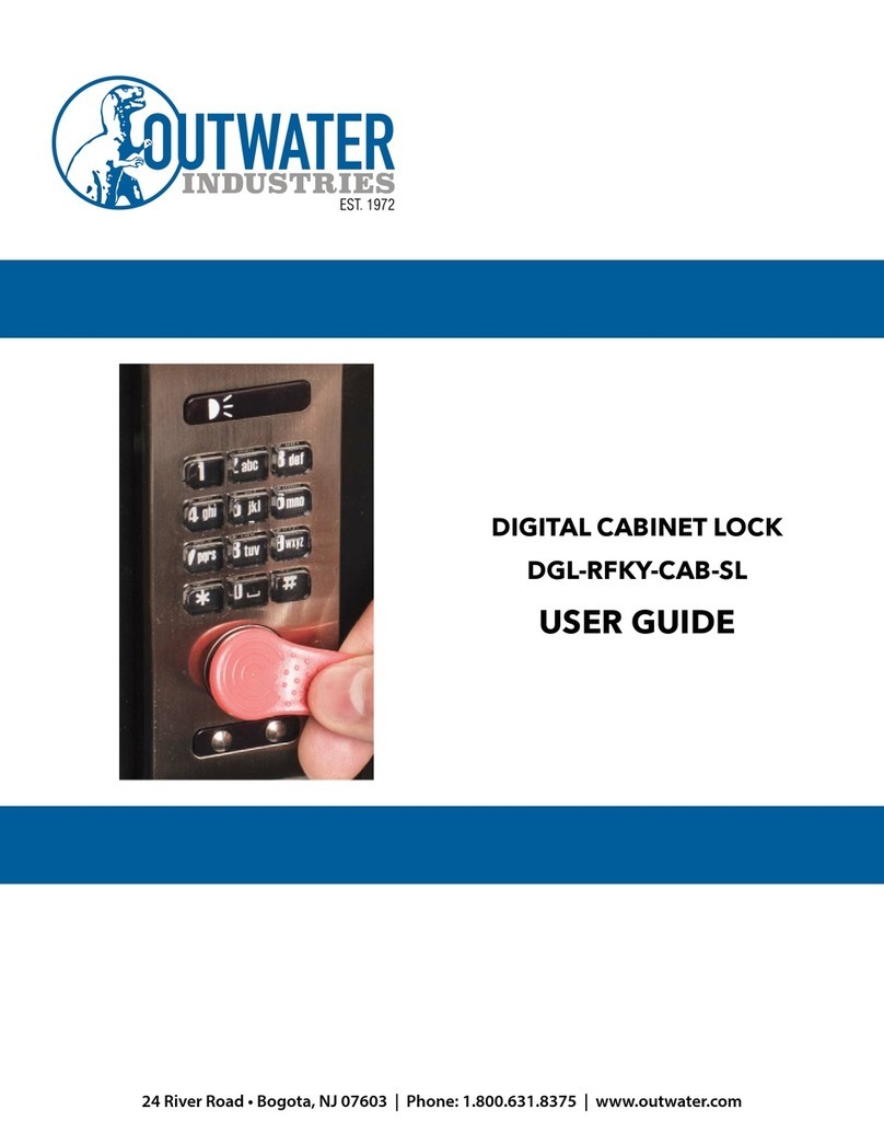 Outwater DGL-RFKY-CAB-SL user guide