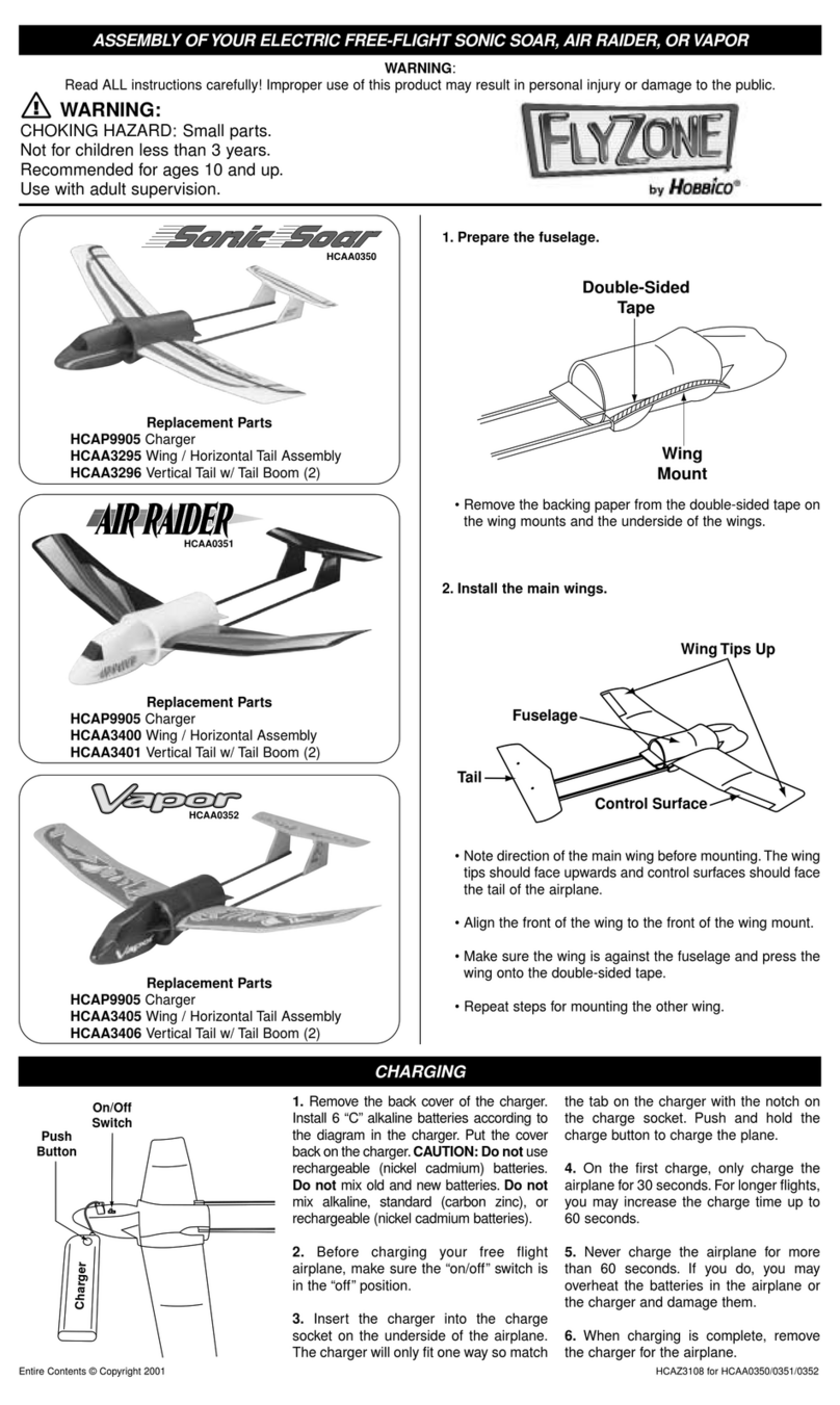 Hobbico FLYZONE Assembly