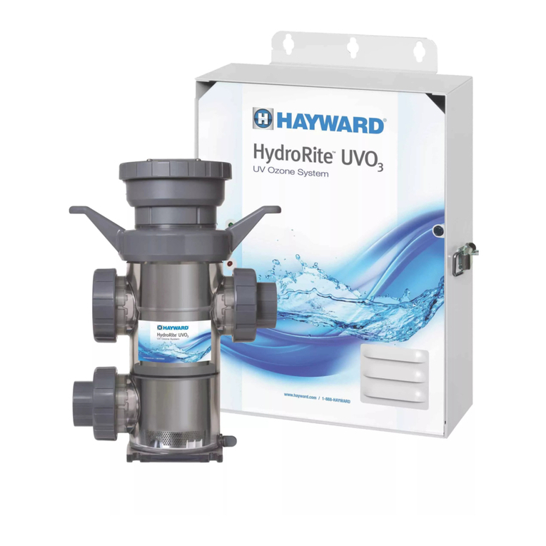 Hayward hydrorite uvo3 troubleshooting guide