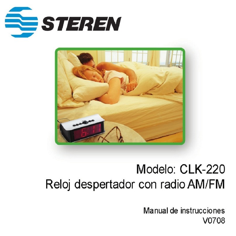 Steren CLK-220 instruction manual
