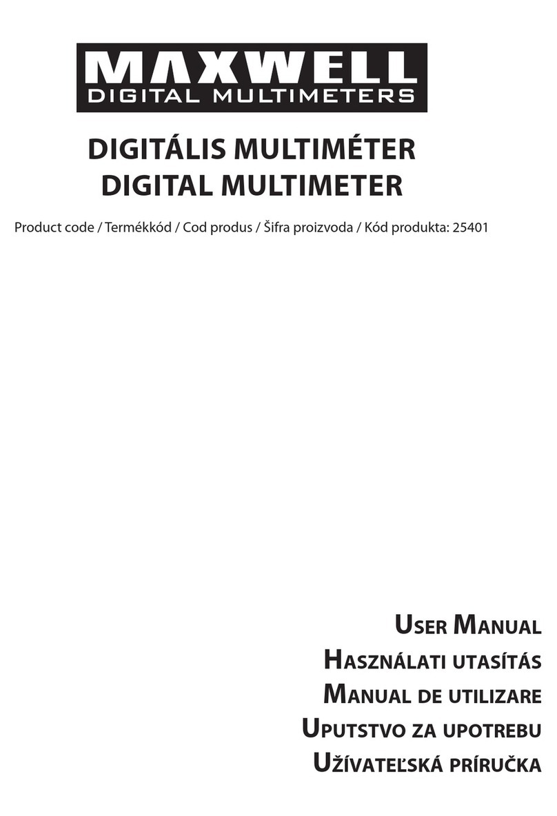 Maxwell MX-25 401 User manual