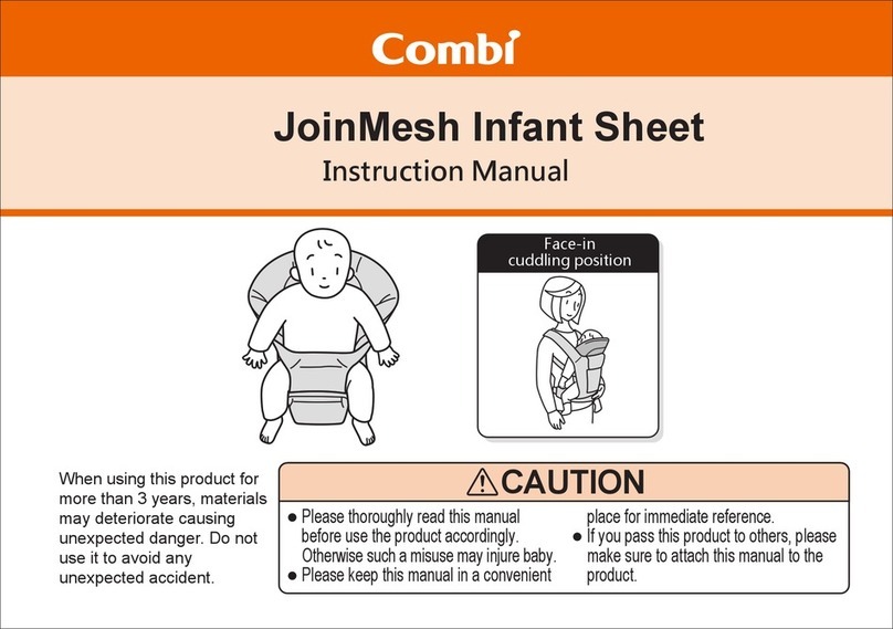 Combi JoinMesh Infant Sheet User manual Combi JoinMesh Infant Sheet User manual
