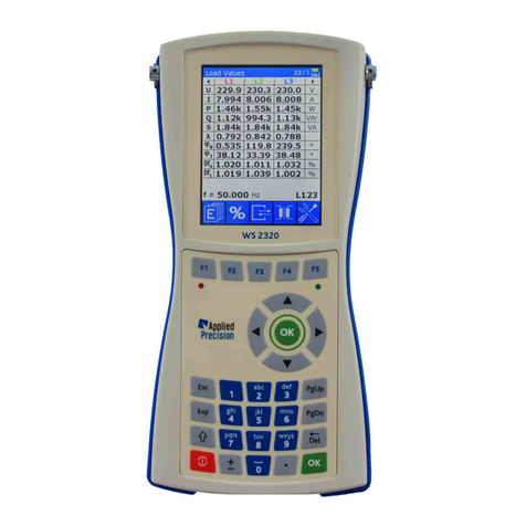 Applied Precision WS 2120 User manual