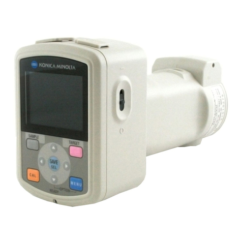 Konica Minolta CM-700d User manual