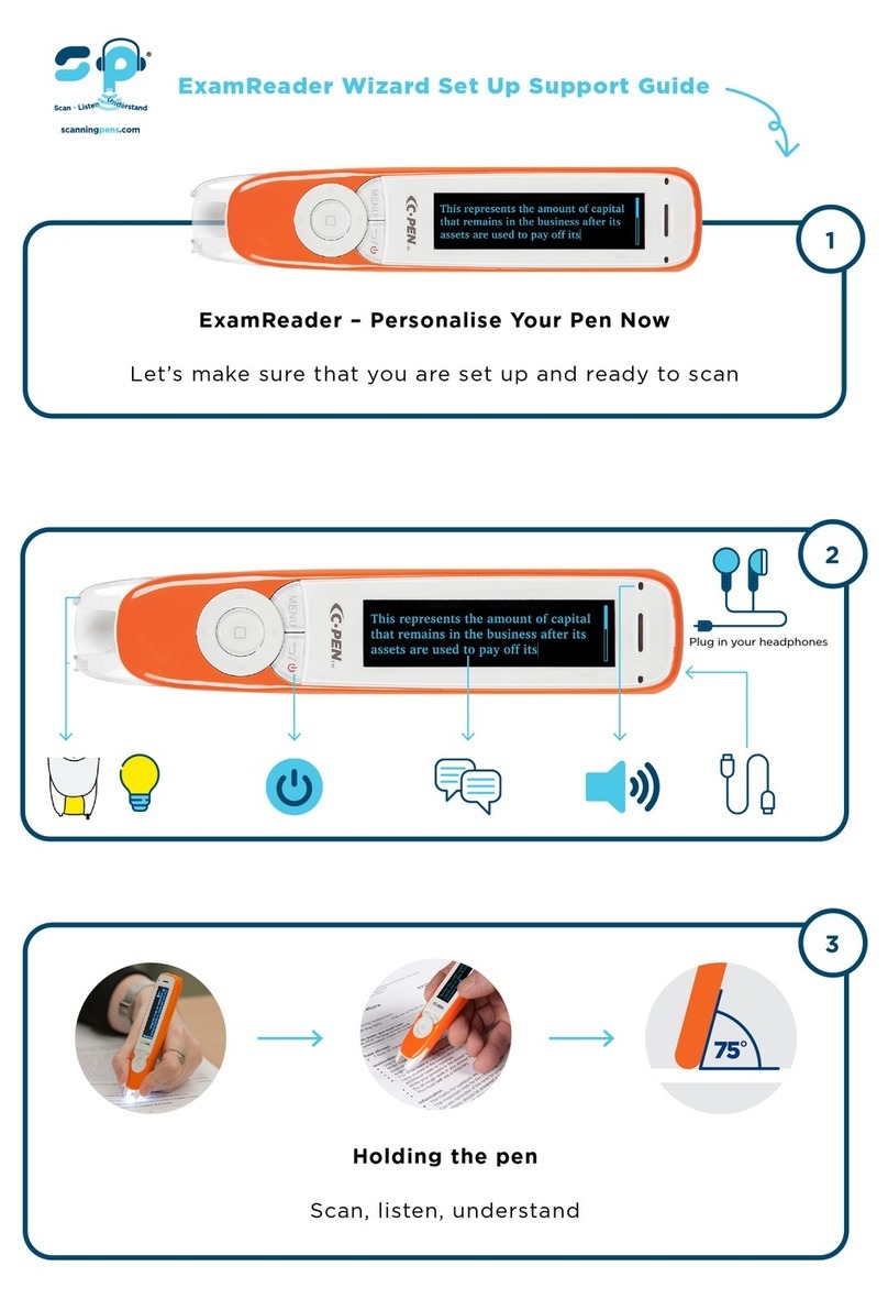 Scanning Pens C-PEN ExamReader Setup guide
