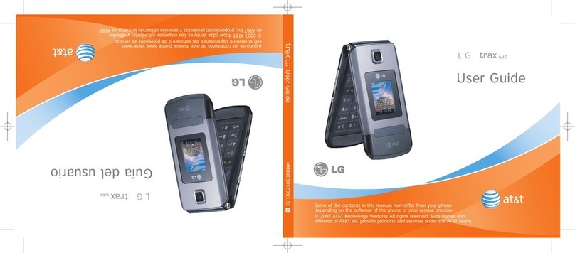 LG TRAX User manual