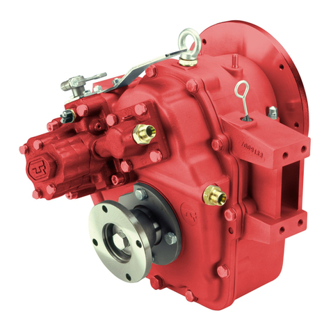 Twin Disc TECHNODRIVE TM 880A operating manual